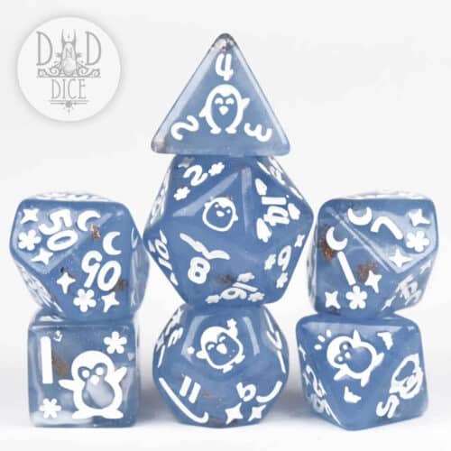 Penguin Plunge - Dice set - 7 stuks