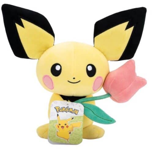 Pichu with Flower - 8 inch Plush