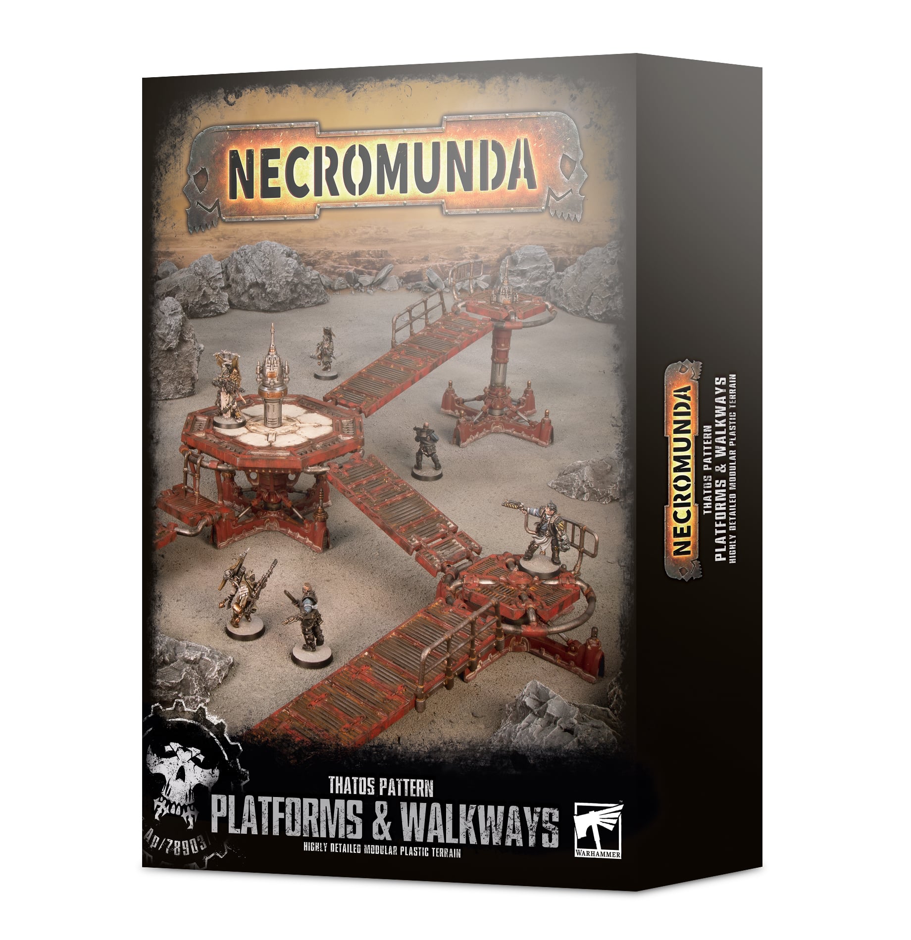 Platforms & Walkways - Thatos Pattern Necromunda