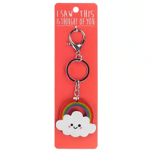 Rainbow Cloud - Sleutelhanger