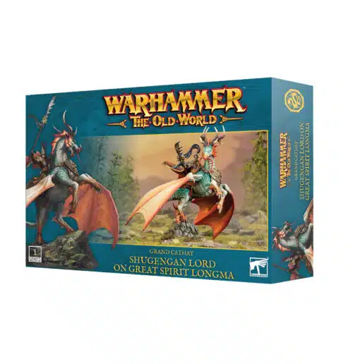 Shugengan Lord on Great Spirit Longma - Warhammer the Old World
