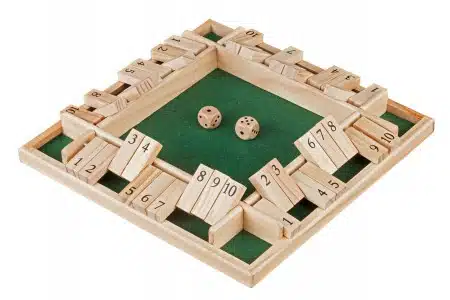 Shut the box - 4 spelers