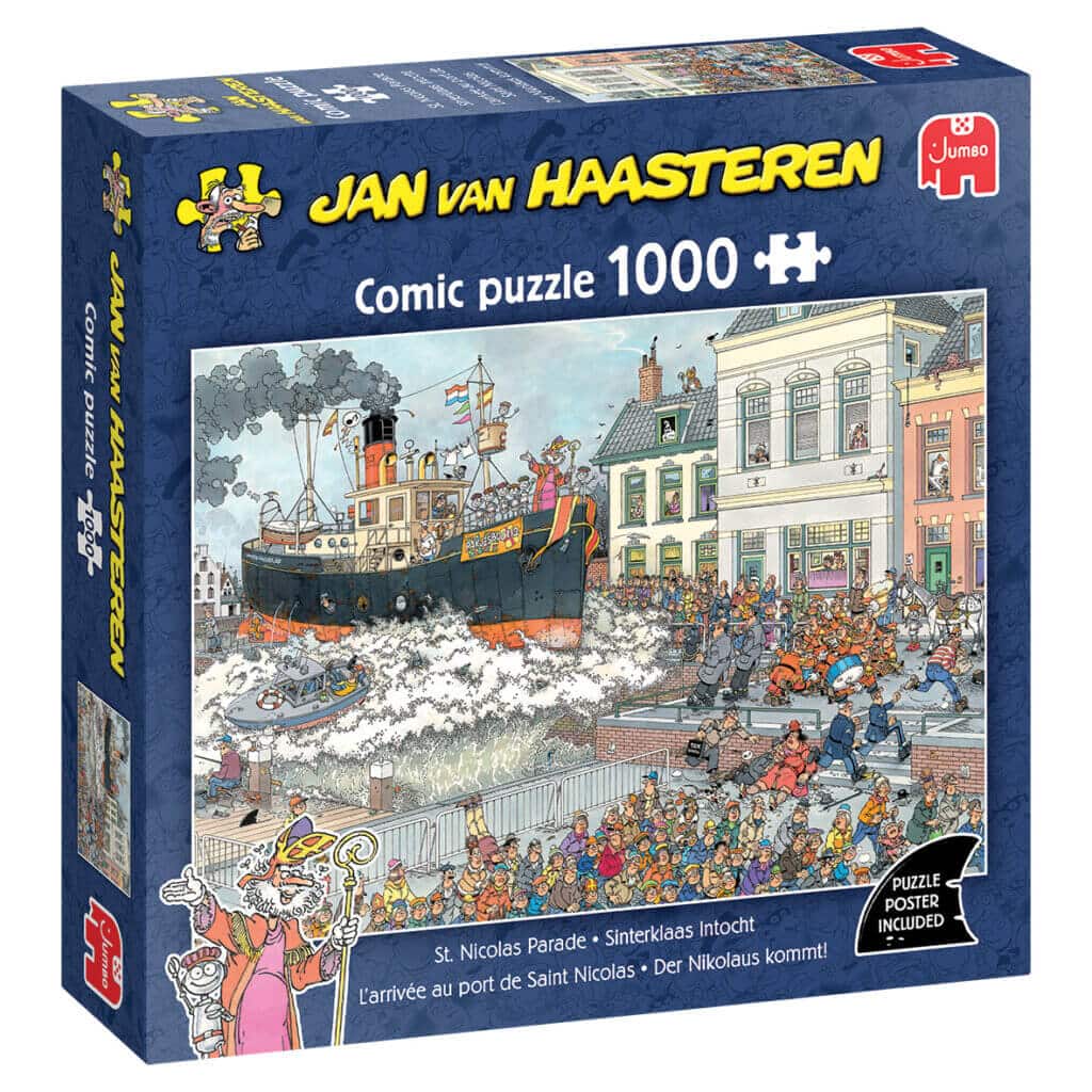 Sinterklaas Intocht - Jan van Haasteren - 1000 stukken puzzel