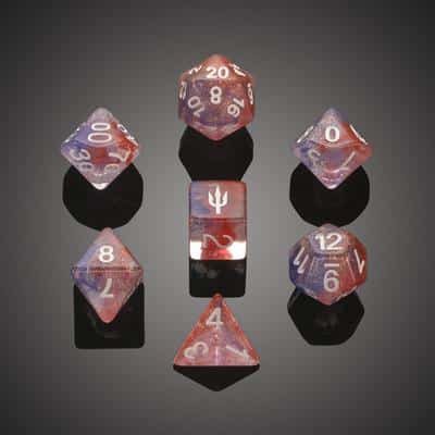 Spirit of Atlantis: Atlantis Dusk - Polydice set - 7 stuks