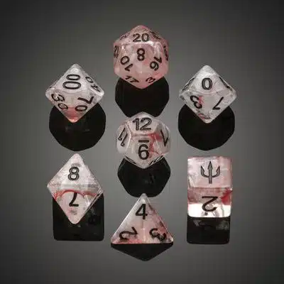 Spirit of Atlantis: Dangerous Waters - Polydice set - 7 stuks