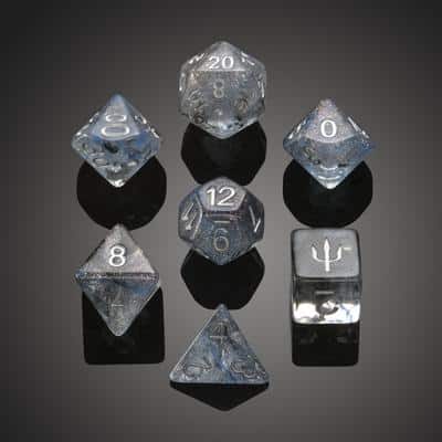 Spirit of Atlantis: Dark Seas - Polydice set - 7 stuks