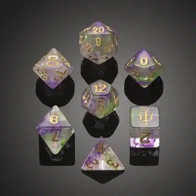 Spirit of Atlantis: Royal Guardian - Polydice set - 7 stuks