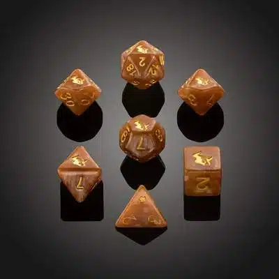 Spirit of Desolation: Minotaur - Polydice set - 7 stuks