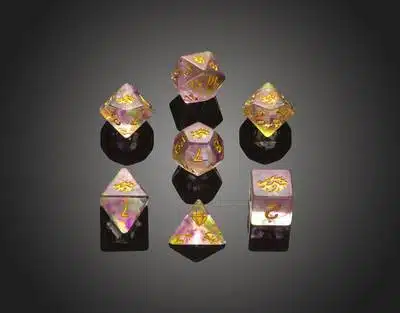 Spirit of Dragon - Polydice set - 7 stuks