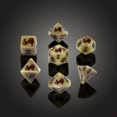 Spirit of Extinction: Mammoth - Polydice set - 7 stuks