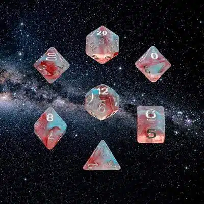 Spirit of Galaxy: Centaurus A - Polydice set - 7 stuks