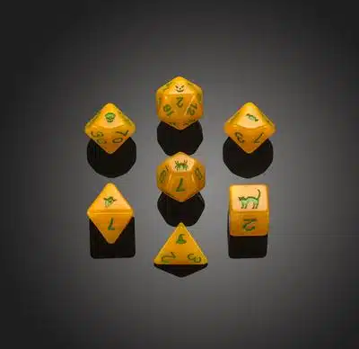 Spirit of Halloween - Polydice set - 7 stuks