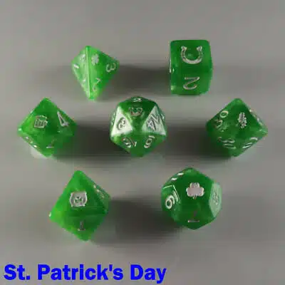 Spirit of St Patricks - Polydice set - 7 stuks