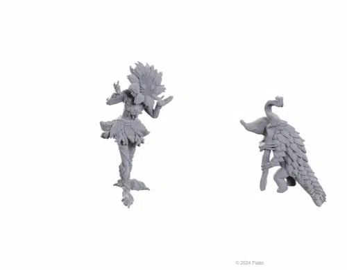 Sunflower Leshy and Fruit Leshy - Unpainted D&D Miniatures