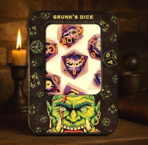 The Lich's Eye - Grunk's Dice Set - 7 stuks