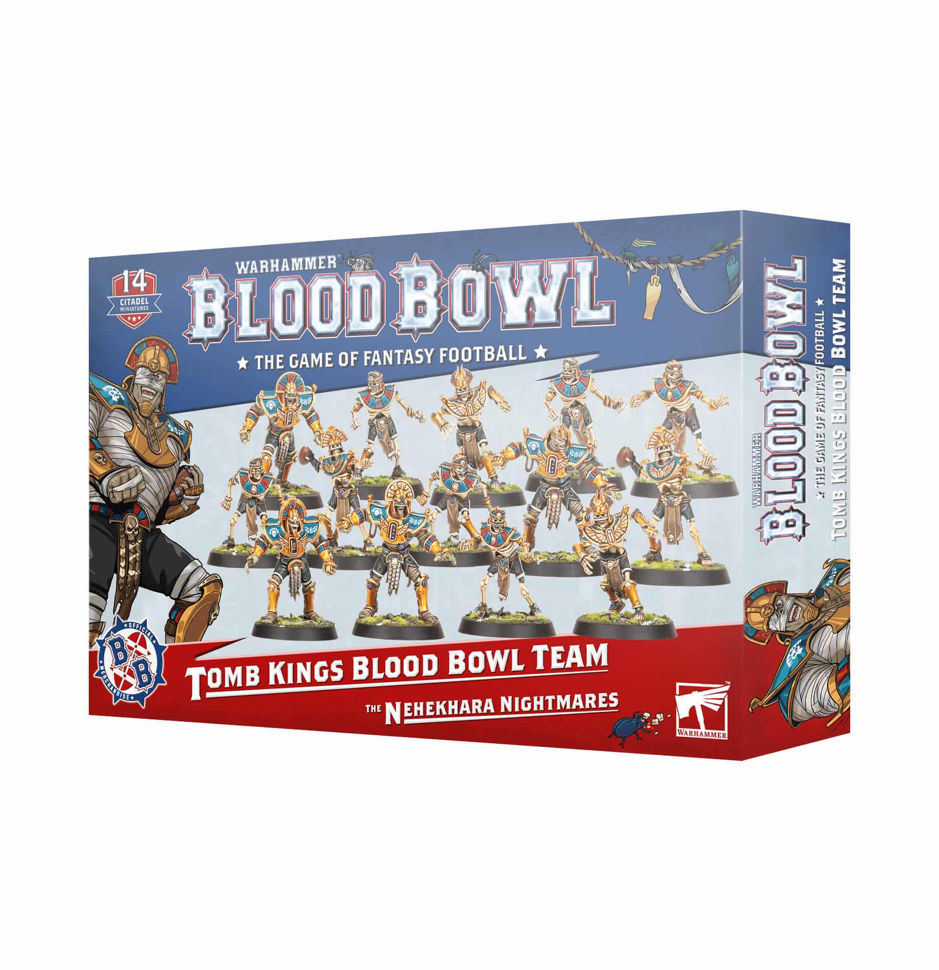 The Nehekhara - Tomb Kings Blood Bowl Team