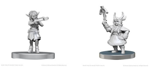 Veth Brenatto & Nott the Brave - Critical Role Unpainted Miniatures