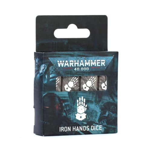 Warhammer 40k - Iron Hands Dice