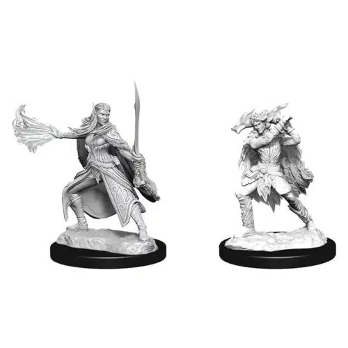 Winter Eladrin & Spring Eladrin - D&D Unpainted Miniatures