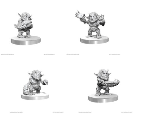 Yeti Tykes - D&D Unpainted Miniatures