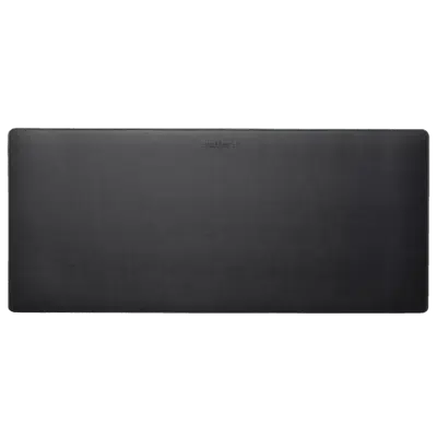 Zwart - XXL Faux Leather Playmat