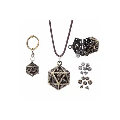 Ancient Gold - Grimskull's Gift Set - D20 Necklace