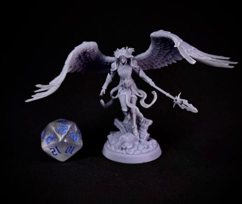 Celestial spear warrior - VirrCraft - Print on Demand