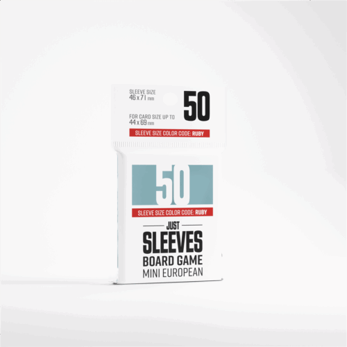 Clear Just Sleeves - Mini European Size - 50 stuks