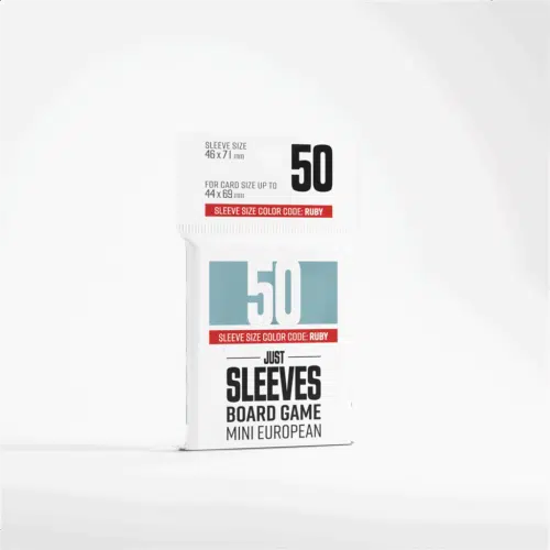 Clear Just Sleeves - Mini European Size - 50 stuks