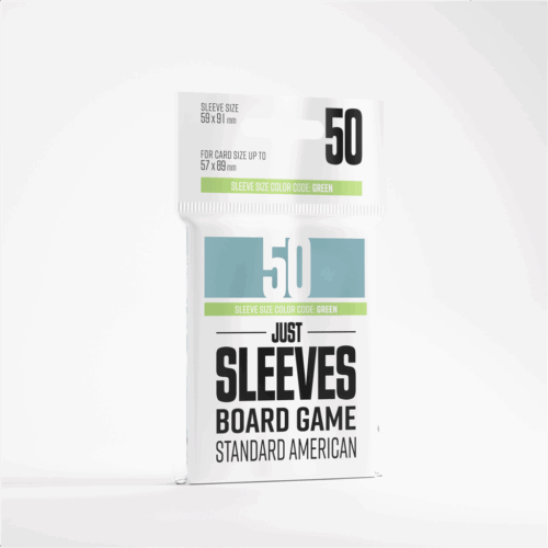 Clear Just Sleeves - Standard American Size - 50 stuks