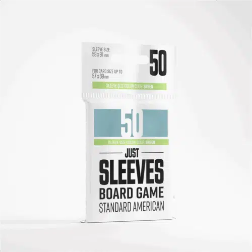 Clear Just Sleeves - Standard American Size - 50 stuks