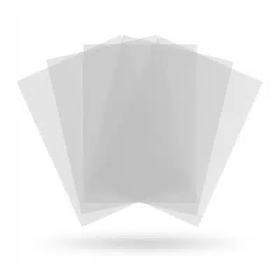 Clear - Matte Sleeves - 100 stuks