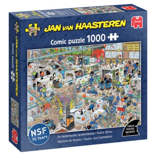 De Nederlandse Spellenfabriek - Jan van Haasteren - 1000 stukken puzzel