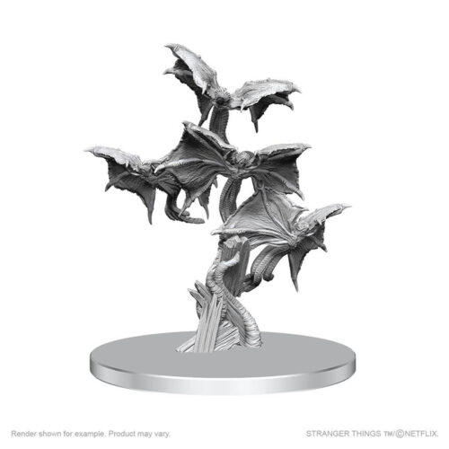 Demobat Swarm - Unpainted D&D Miniatures - Stranger Things