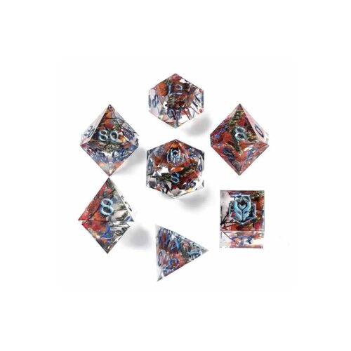 Dream Petals - Captured Magic Sharp Dice set - 7 stuks