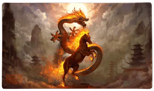 Fire Horse 2026 - Playmat + Tube