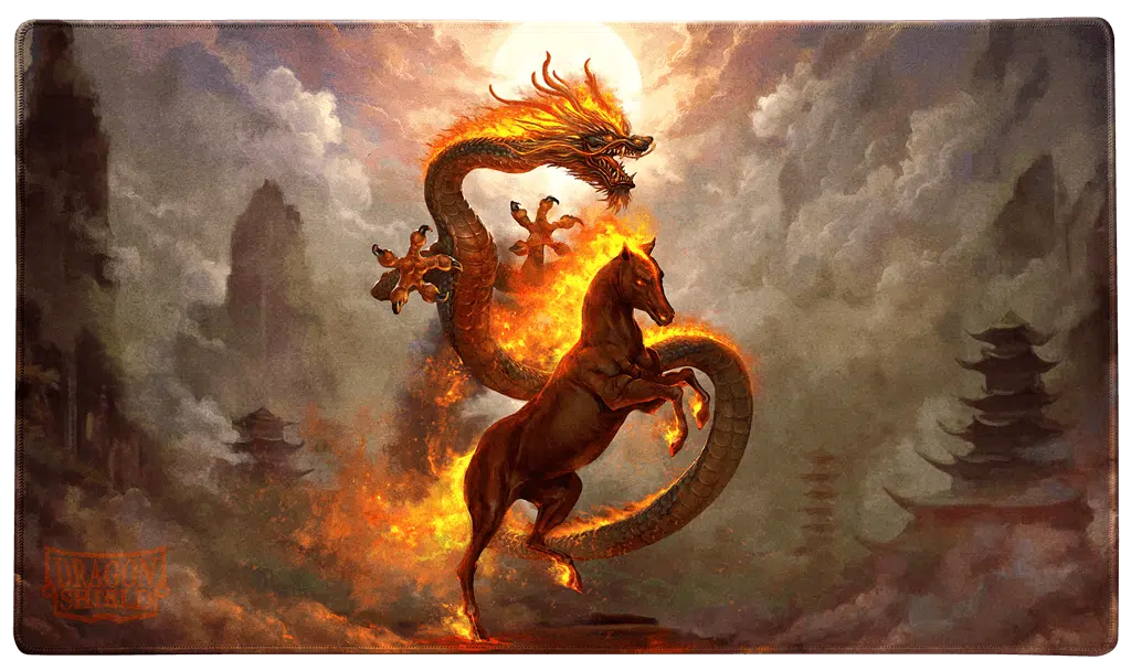 Fire Horse 2026 - Playmat + Tube