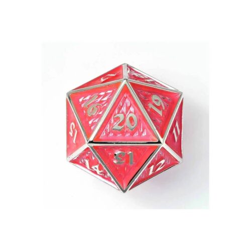 Fluorescent Pink - Metal Behemoth Chonk Spindown D20