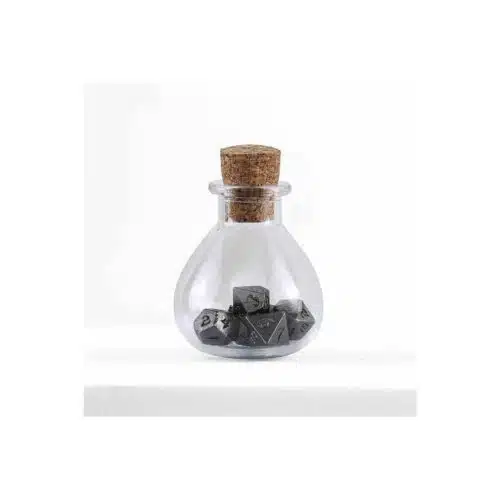 Gunmetal - Unseelie Mini Dice set - 7 stuks