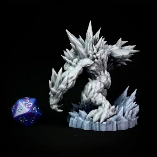 Ice Golem - VirrCraft - Print on Demand