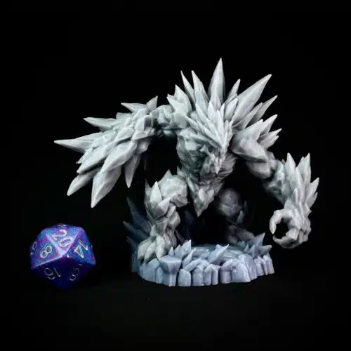 Ice Golem - VirrCraft - Print on Demand