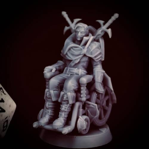 Maid Master Wheelchair - VirrCraft - Print on Demand