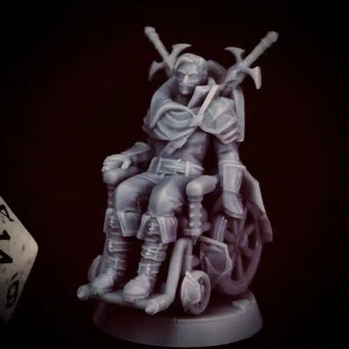 Maid Master Wheelchair - VirrCraft - Print on Demand