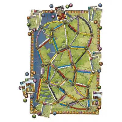 Nederland (Map Collection #4) - Ticket to Ride Uitbreiding