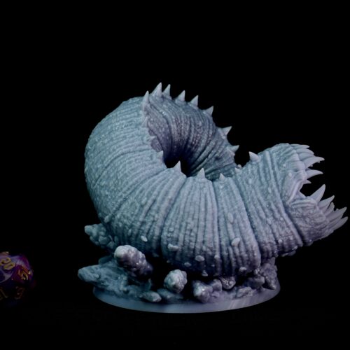 Purple worm - VirrCraft - Print on Demand