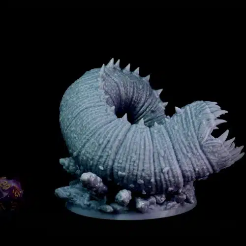 Purple worm - VirrCraft - Print on Demand