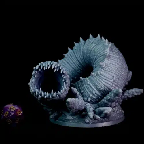Purple worm - VirrCraft - Print on Demand