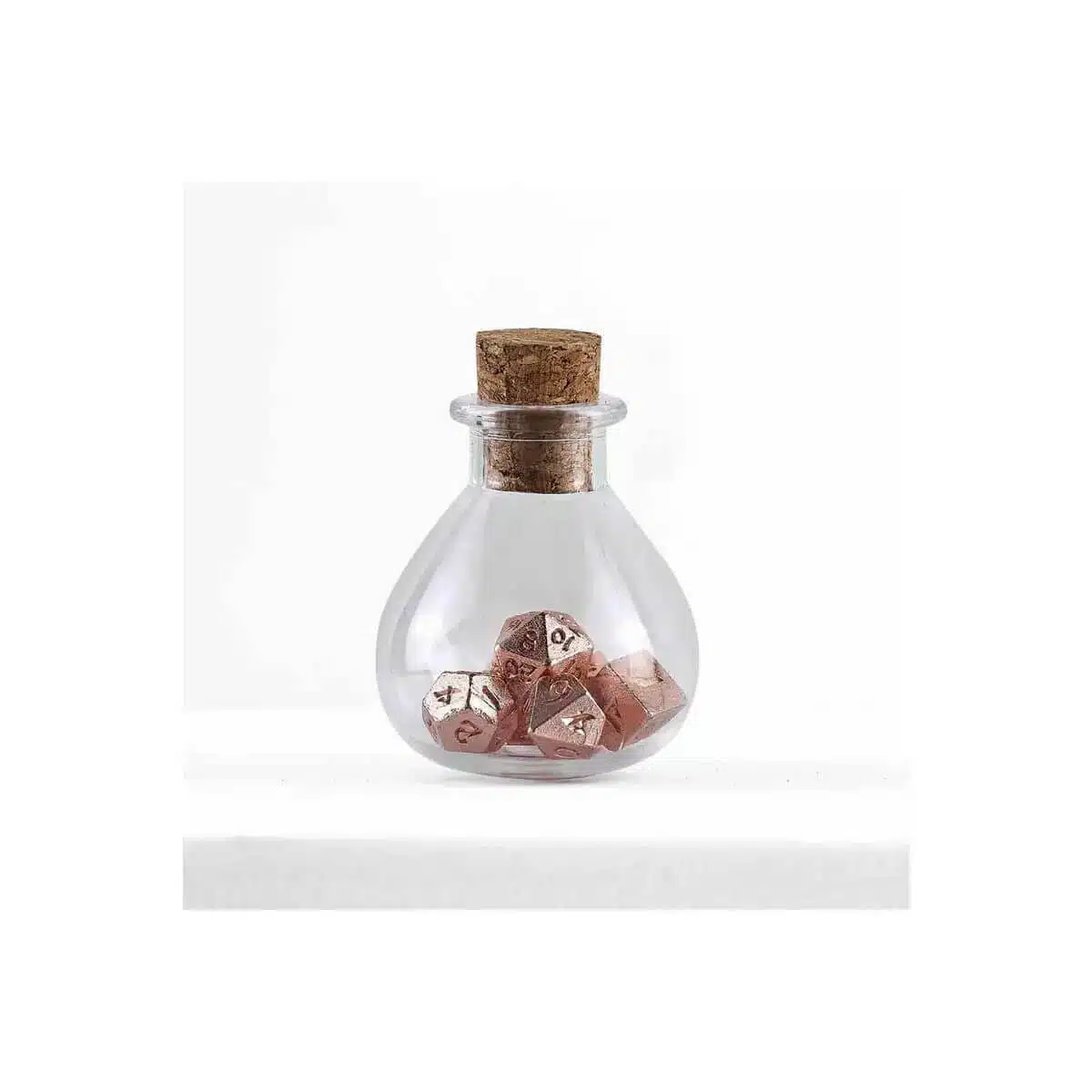 Rose Gold - Unseelie Mini Dice set - 7 stuks