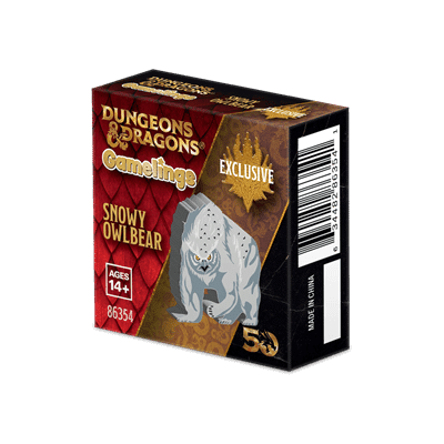 Snowy Owlbear - Dungeons & Dragons Gamelings