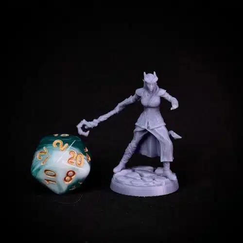 Tiefling druid - VirrCraft - Print on Demand